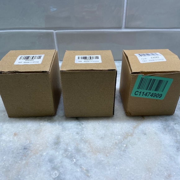 NIB NWT Bathroom Wall Mount Towel Hook x 3 - Picture 5 of 7